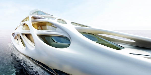 Image for article Blohm+Voss unveils  Zaha Hadid concept to buyers